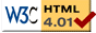 Valid HTML 4.01!